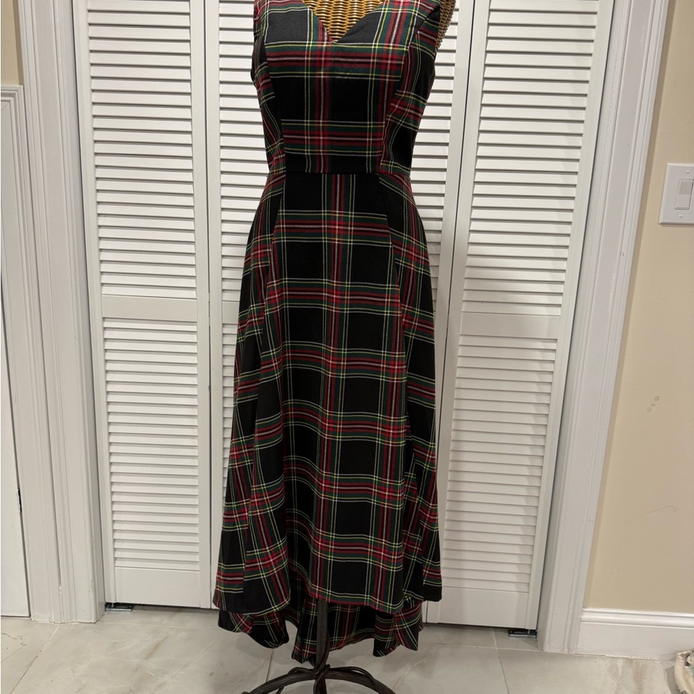 ModCloth X Collectif Plaid Women's Dress